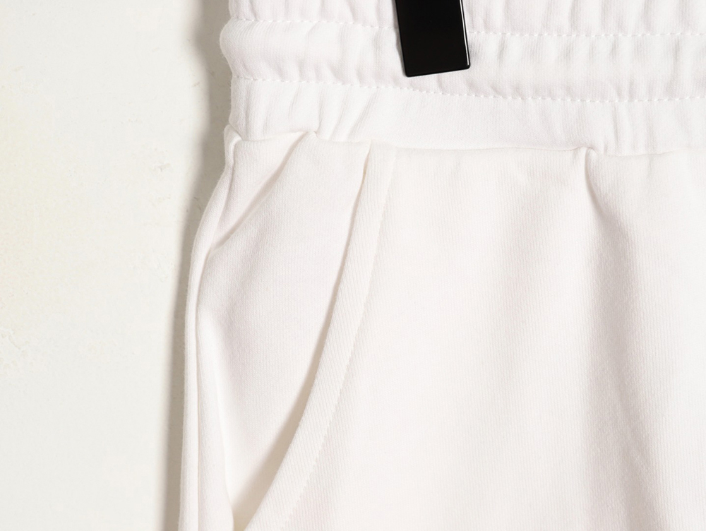 Ba*len*cia*ga masking tape printed shorts