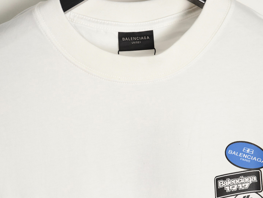 Ba*len*cia*ga medal totem print short-sleeved t-shirt