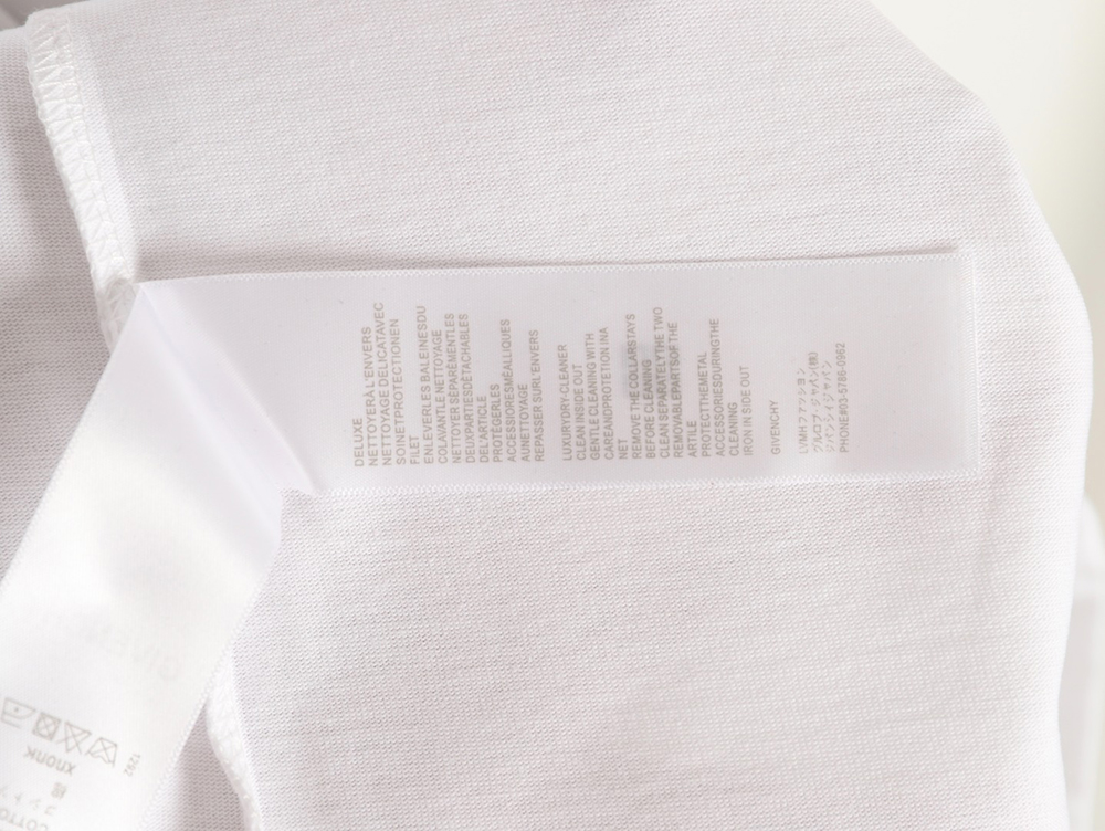 Givenchy embroidered logo short-sleeved shirt