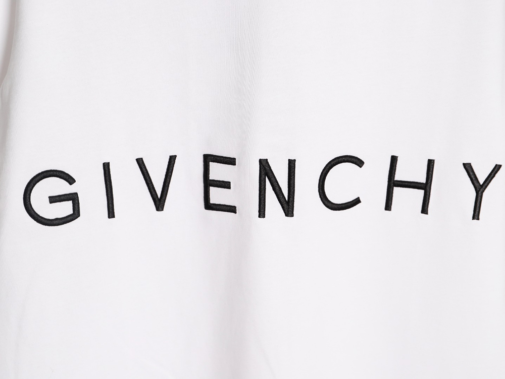 Givenchy embroidered logo short-sleeved shirt