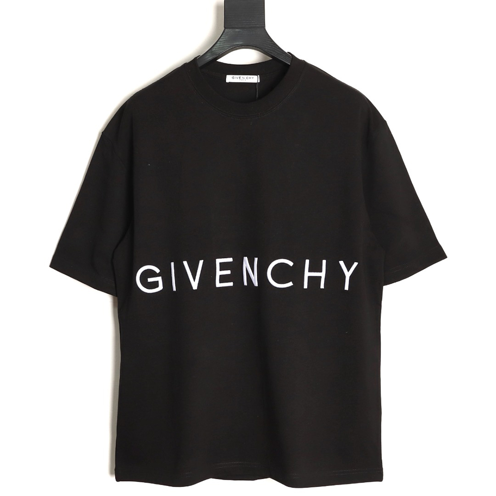 Givenchy embroidered logo short-sleeved shirt TSK1