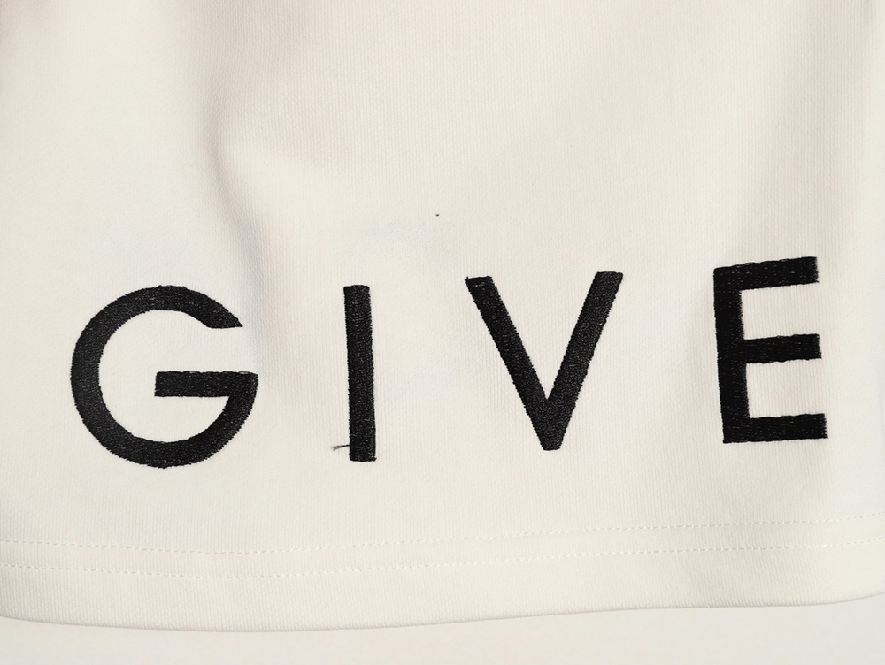 Givenchy embroidered logo shorts