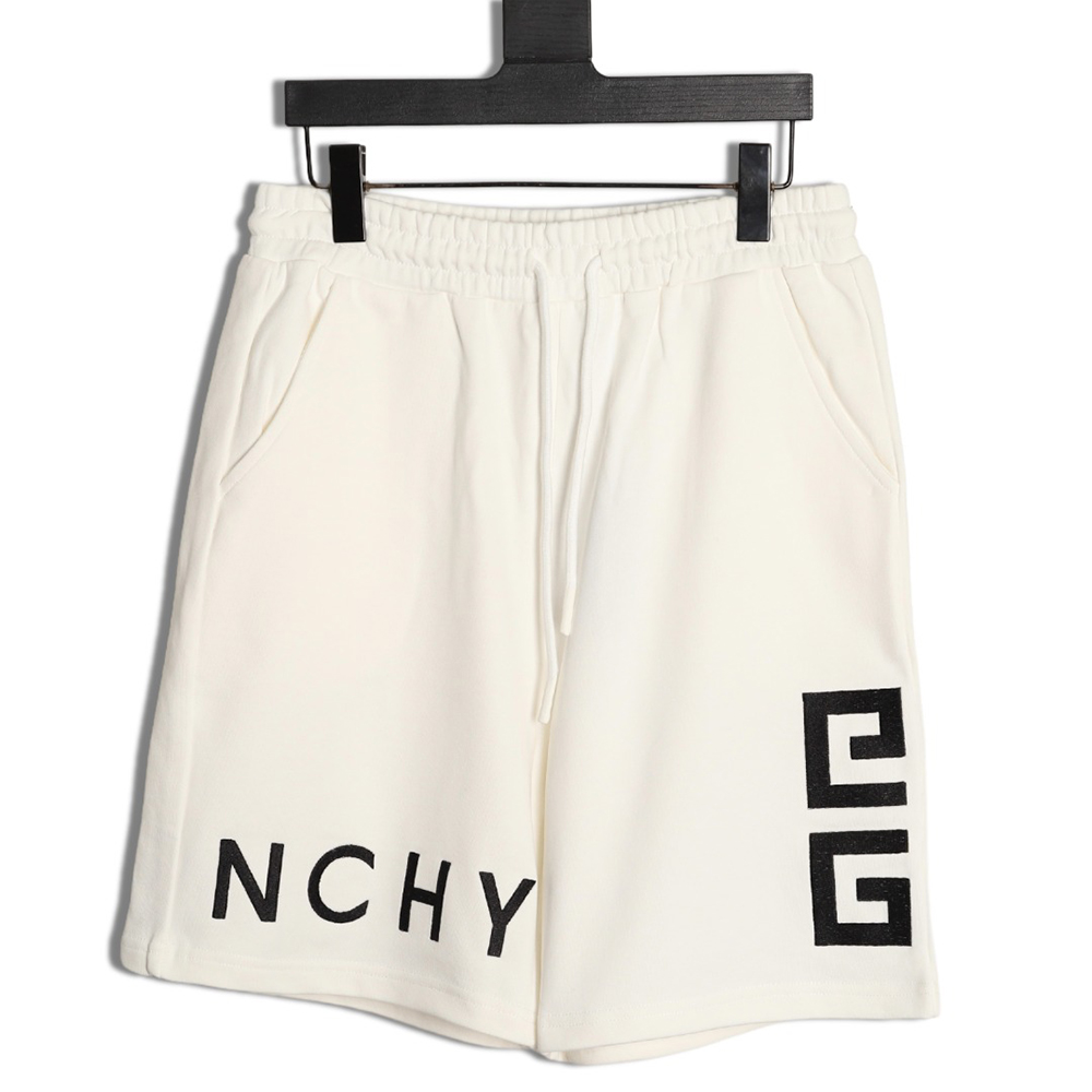 Givenchy embroidered logo shorts