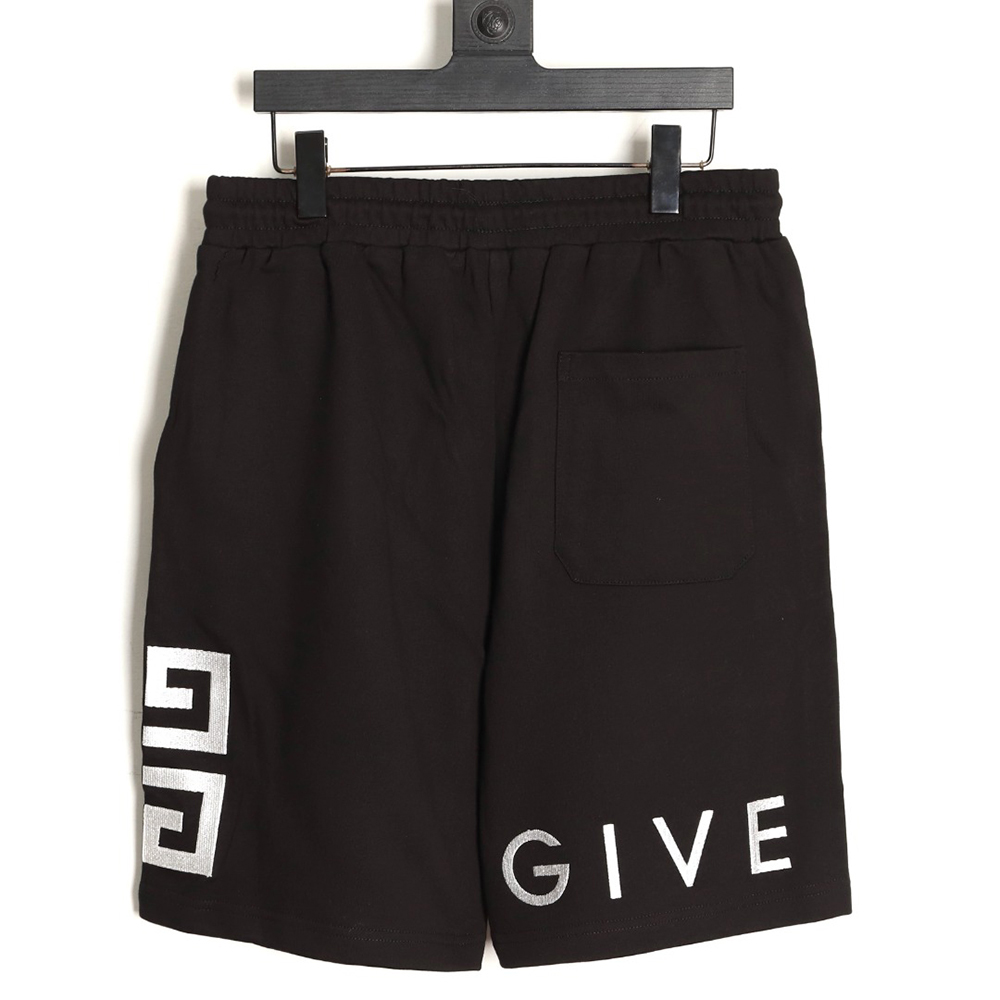 Givenchy embroidered logo shorts TSK1