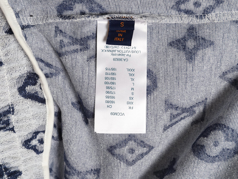 l0*is V*t0n all-over monogram logo jacquard shorts