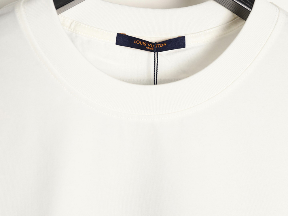 l0*is V*t0n puff print short-sleeved t-shirt