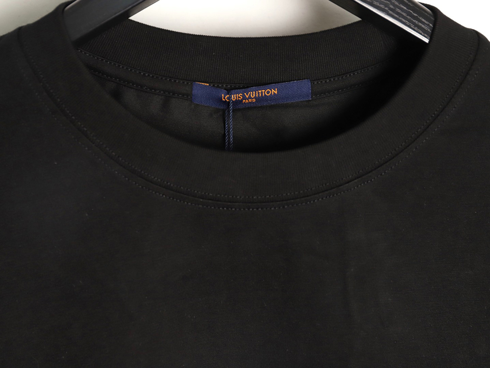 l0*is V*t0n puff print short-sleeved t-shirt tsk1