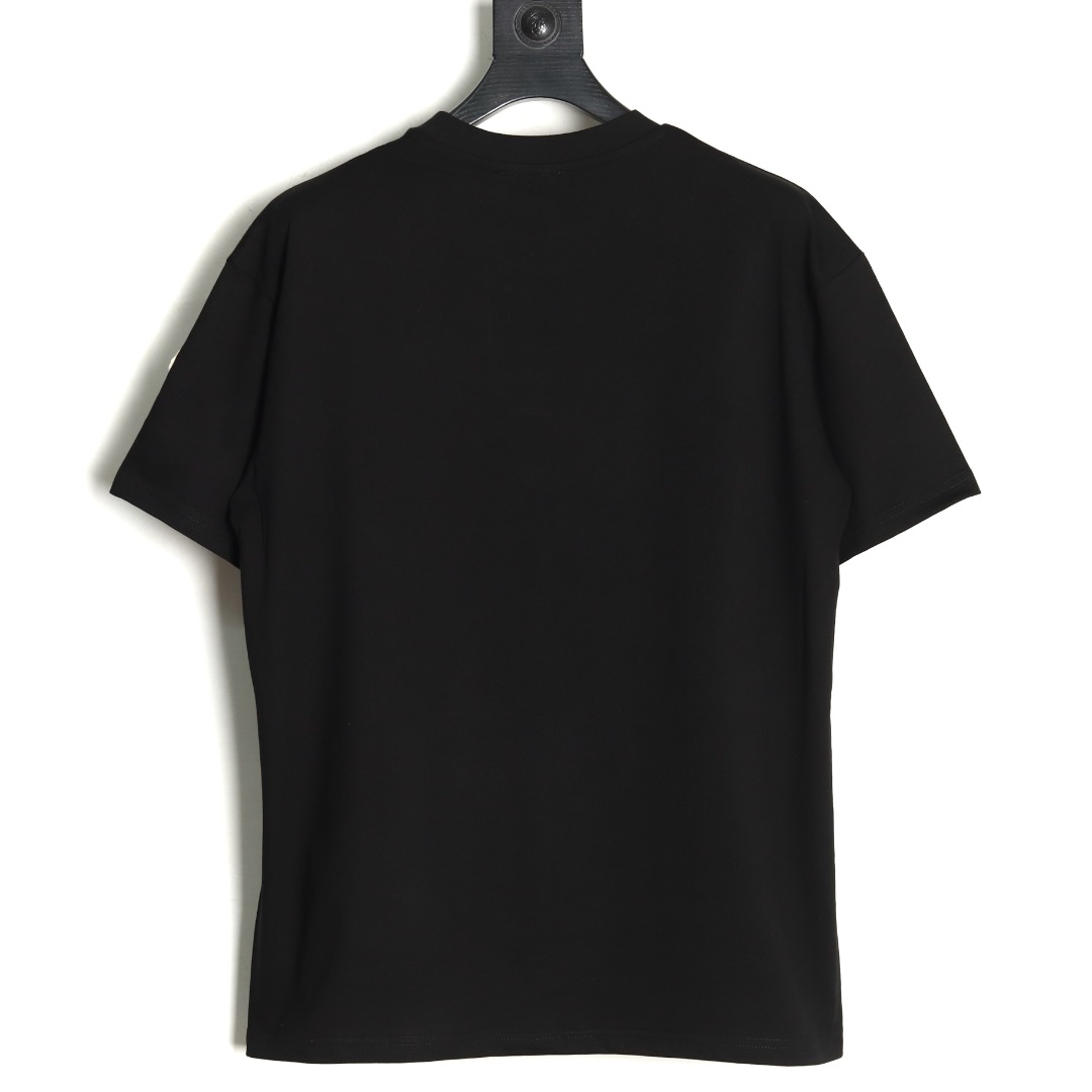 Moncler M letter cat ear logo round neck short-sleeved T-shirt