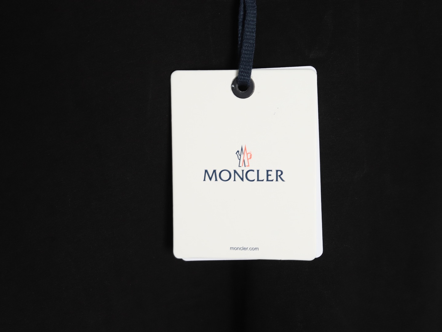 Moncler M letter cat ear logo round neck short-sleeved T-shirt