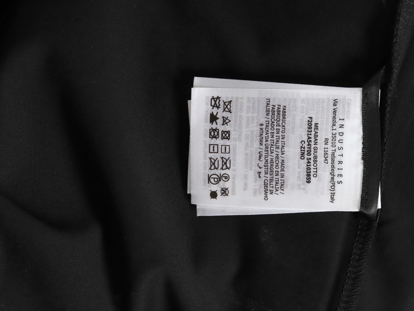 Moncler M letter cat ear logo round neck short-sleeved T-shirt