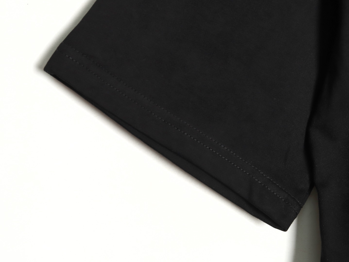 Moncler M letter cat ear logo round neck short-sleeved T-shirt