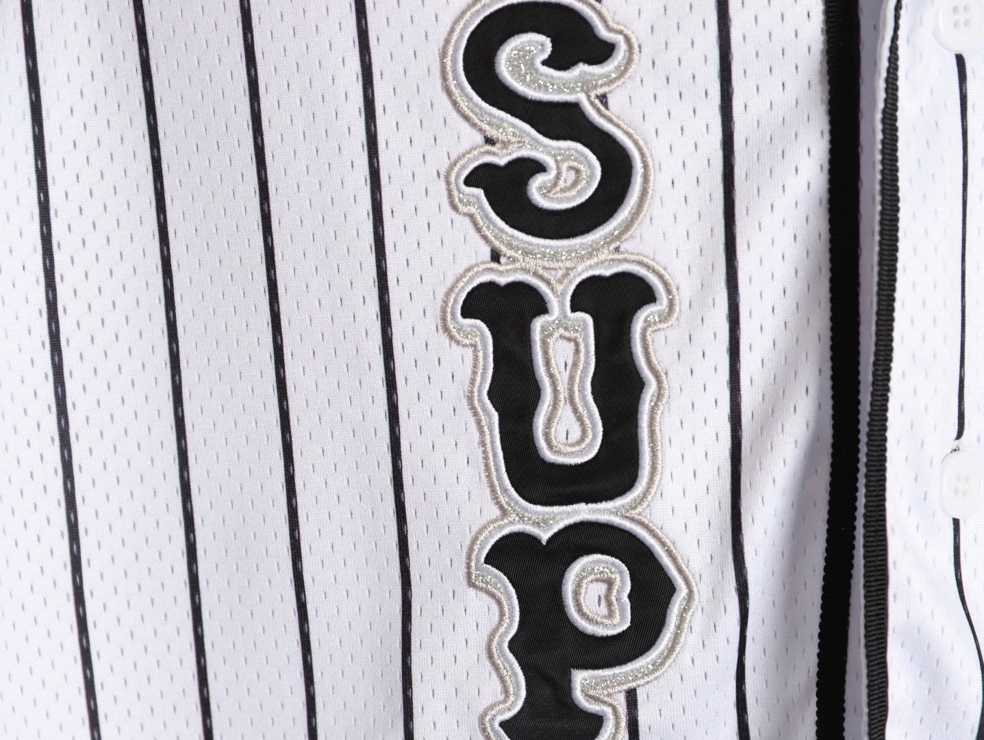 S*p*e & homerun collaboration logo mesh comfortable short-sleeved baseball shirt