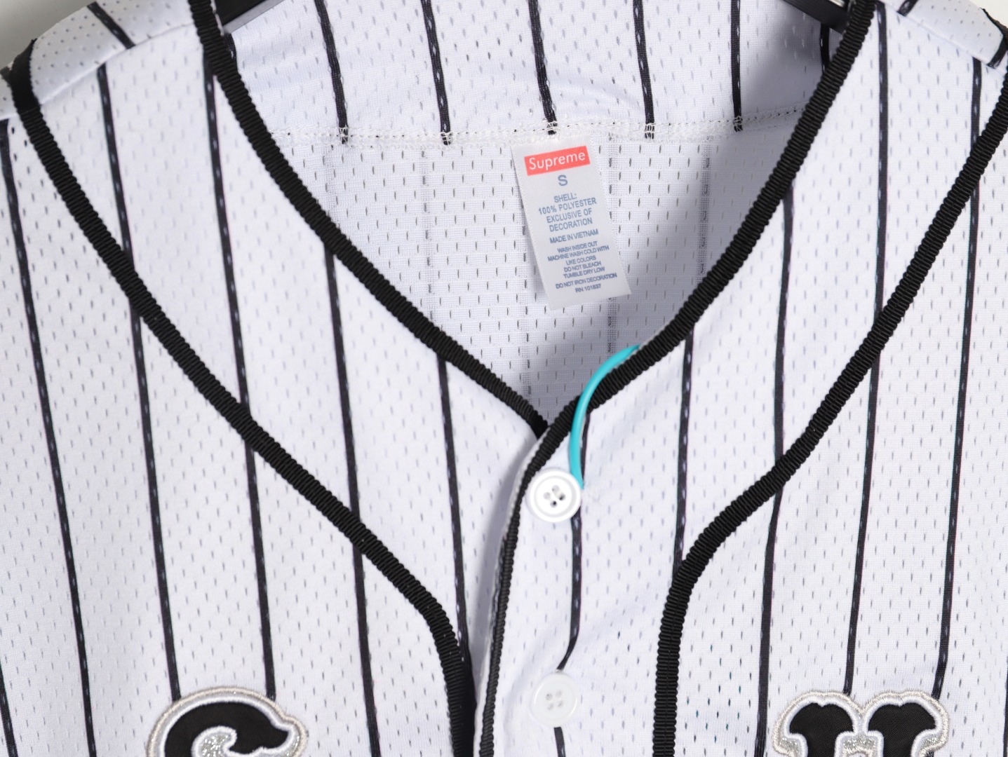 S*p*e & homerun collaboration logo mesh comfortable short-sleeved baseball shirt