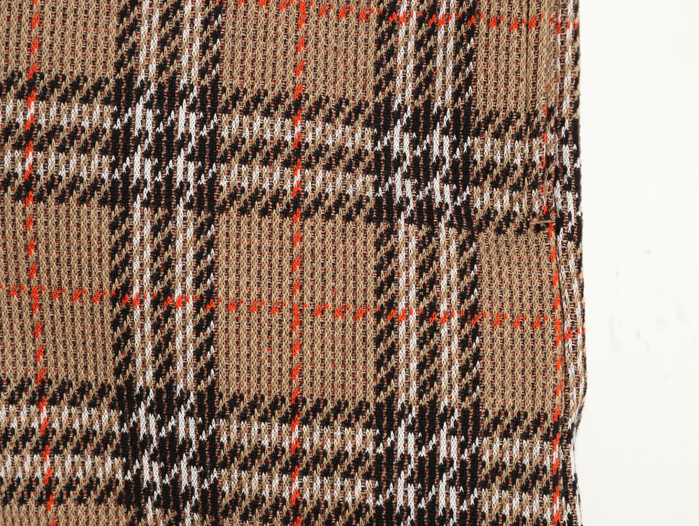 B**rry yellow check cotton blend check shorts