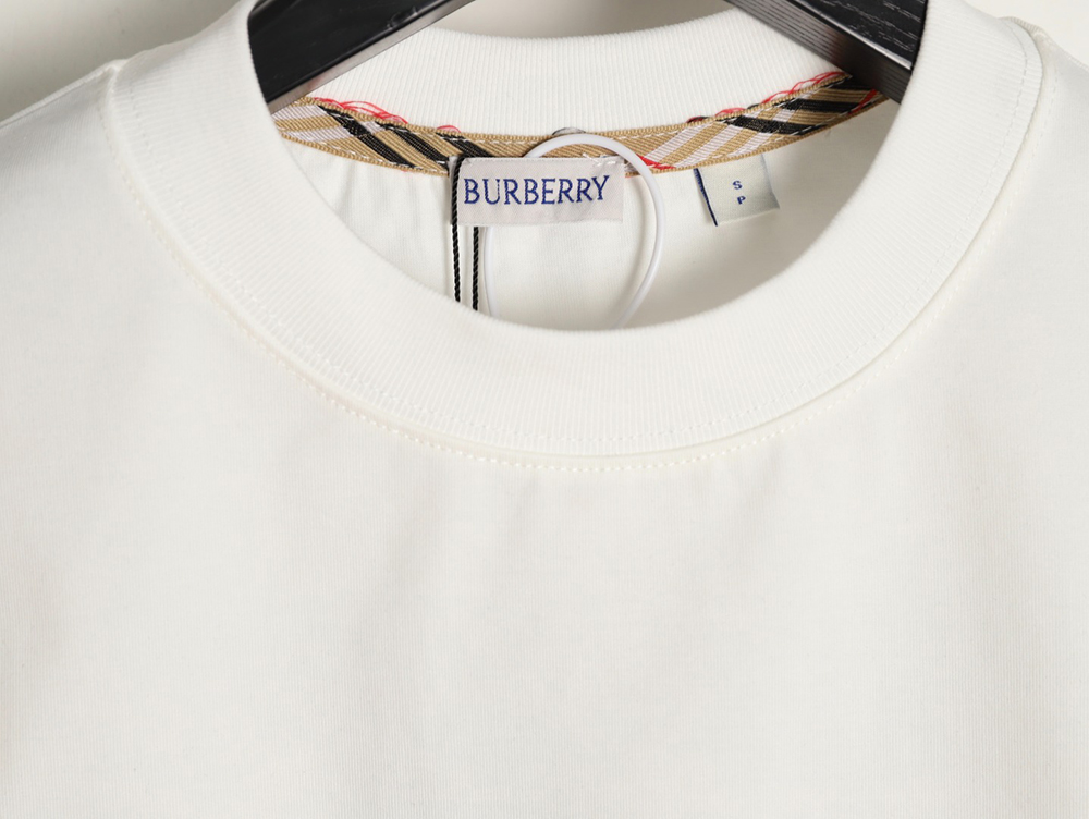 B**rry warhorse embroidered round neck short sleeve t-shirt