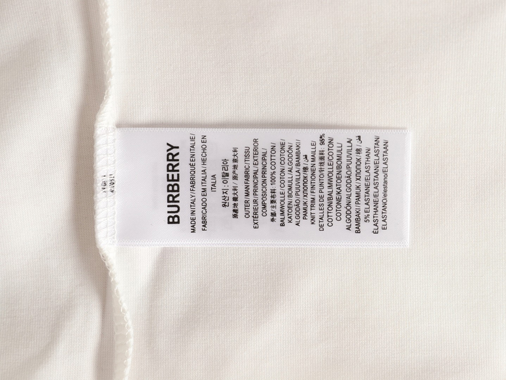 B**rry warhorse embroidered round neck short sleeve t-shirt