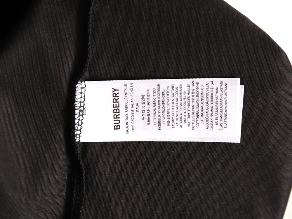 B**rry warhorse embroidered round neck short sleeve t-shirt tsk1