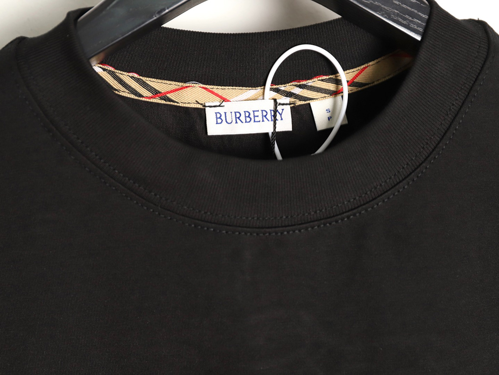 B**rry warhorse embroidered round neck short sleeve t-shirt tsk1