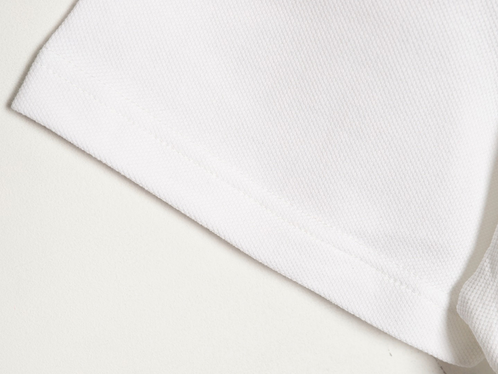 B**rry leather logo short-sleeved polo shirt