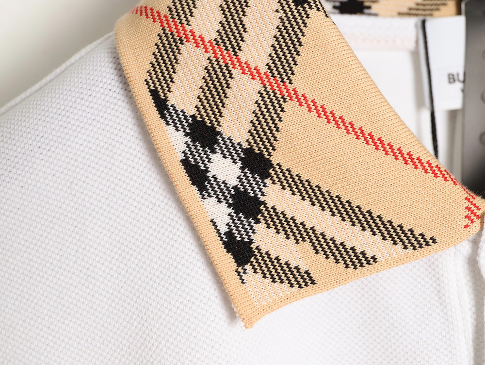 B**rry leather logo short-sleeved polo shirt