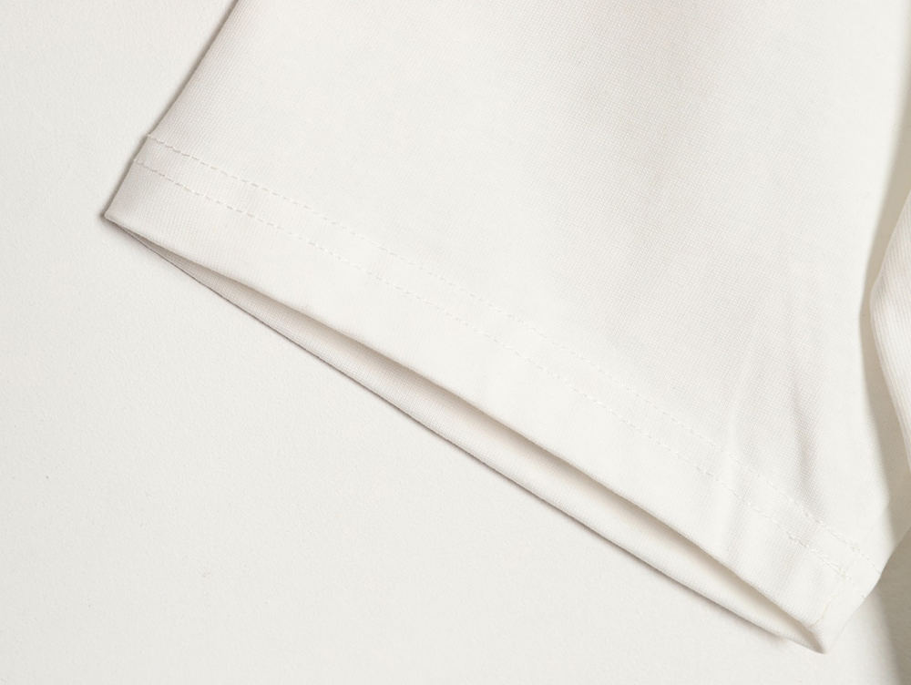 Ba*len*cia*ga collar lettering short-sleeved t-shirt