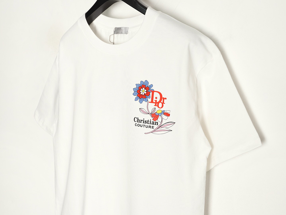 D*or floral short-sleeved t-shirt