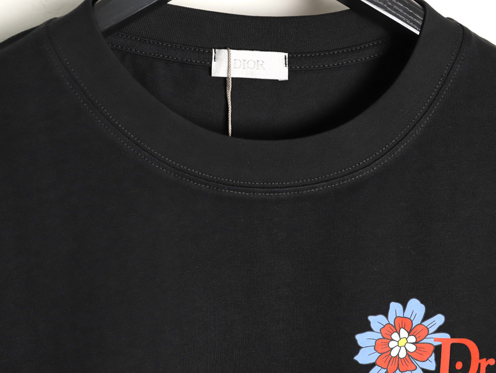D*or floral short-sleeved t-shirt tsk1