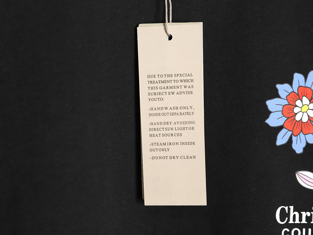 D*or floral short-sleeved t-shirt tsk1