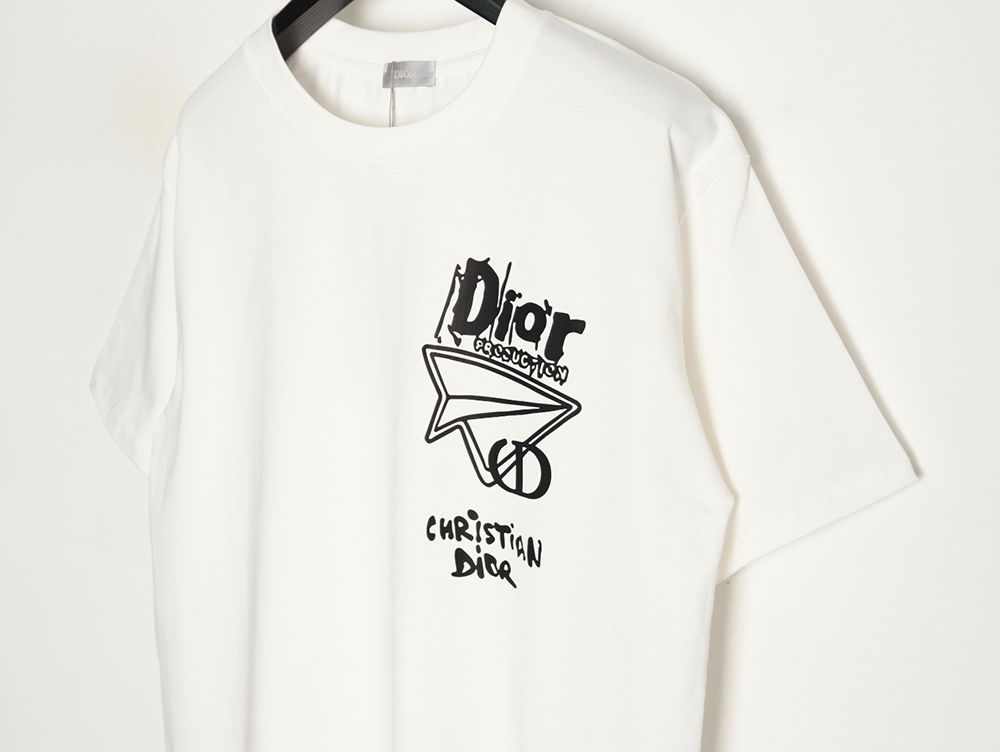 D*or paper plane short-sleeved t-shirt