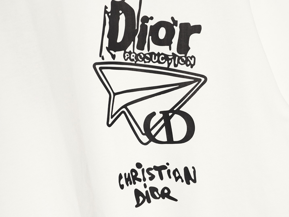 D*or paper plane short-sleeved t-shirt