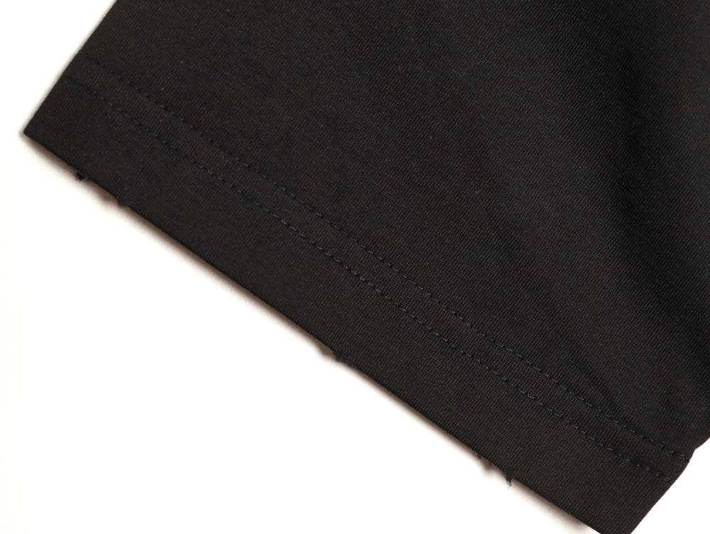 D*or gradient letter round neck short sleeve t-shirt tsk1