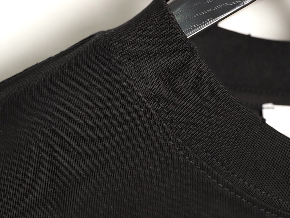 D*or gradient letter round neck short sleeve t-shirt tsk1