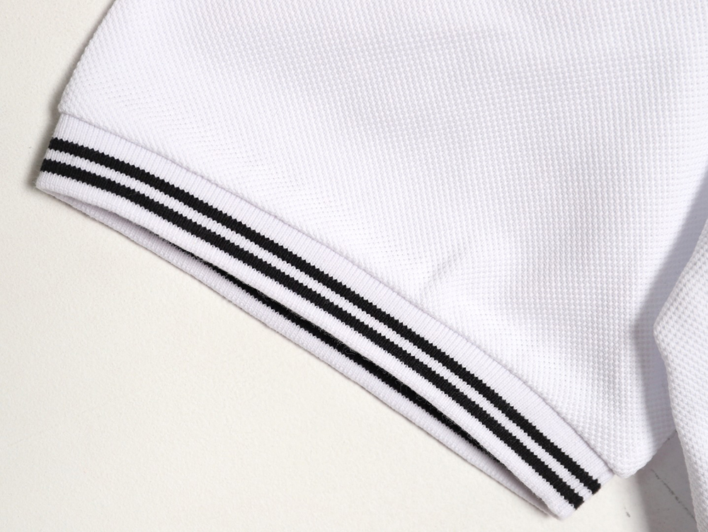 D*or embroidered logo short-sleeved polo shirt