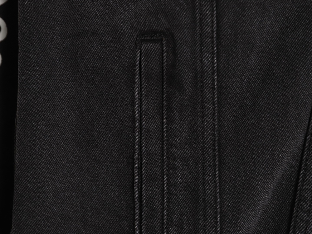 L0ew* denim embroidered denim jacket