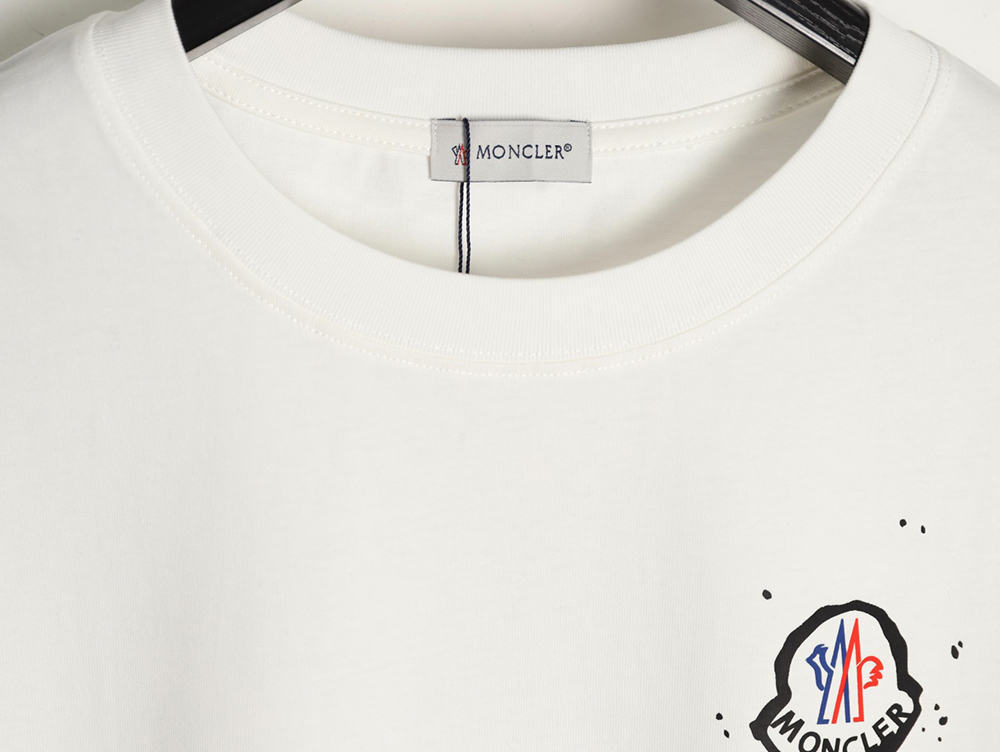 Moncler graffiti logo short-sleeved T-shirt