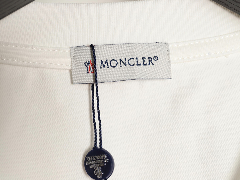 Moncler graffiti logo short-sleeved T-shirt