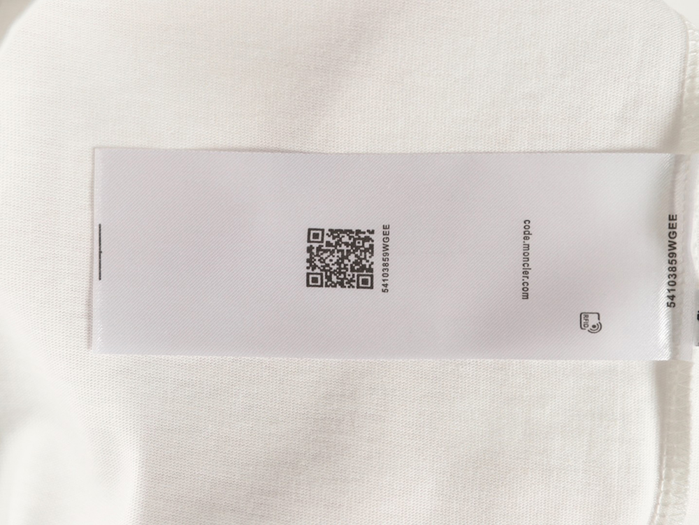 Moncler graffiti logo short-sleeved T-shirt