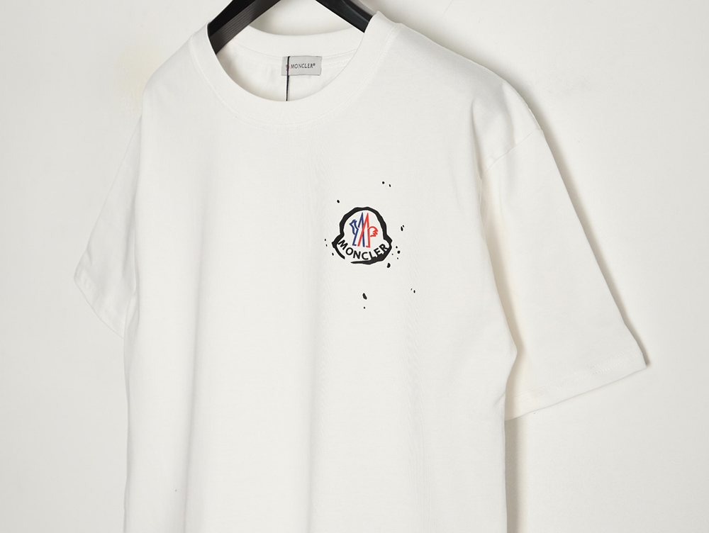 Moncler graffiti logo short-sleeved T-shirt