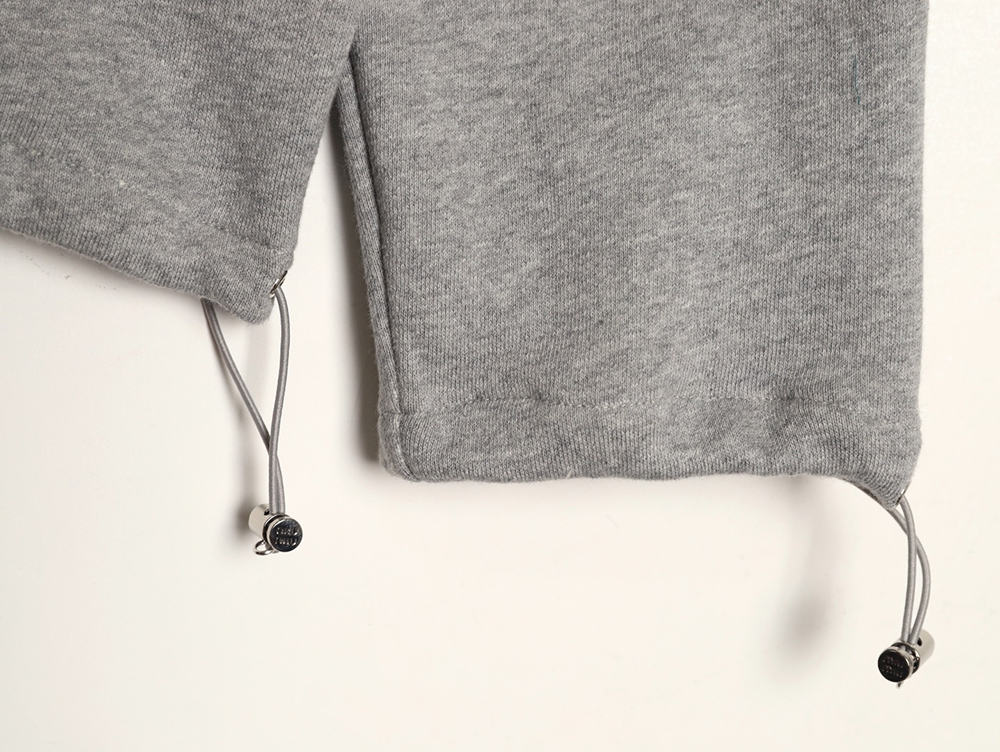 Miu Miu small embroidered zipper cotton and linen stand-up collar jacket