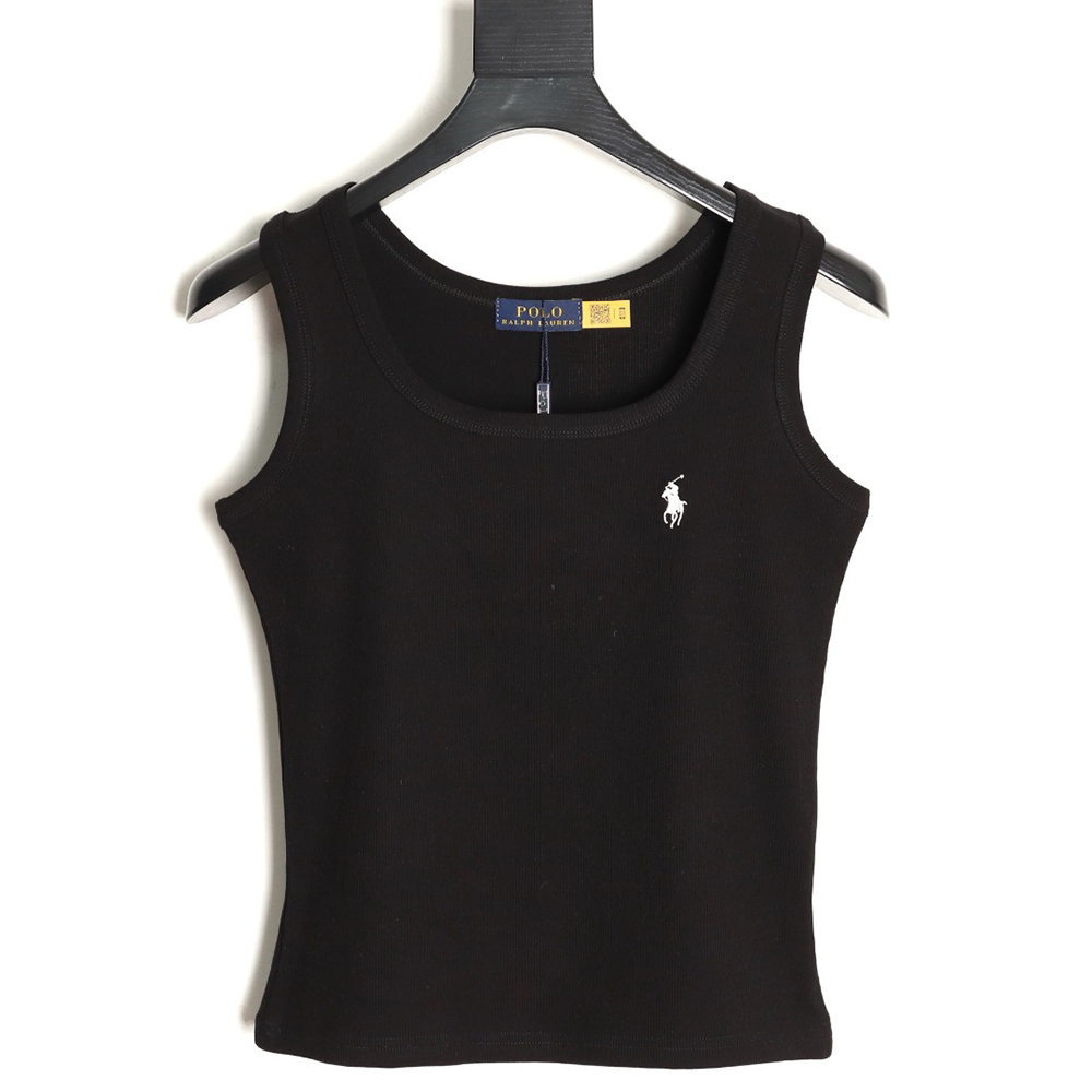 Ralph Lauren Women''s Pony Embroidered Vest TSK2