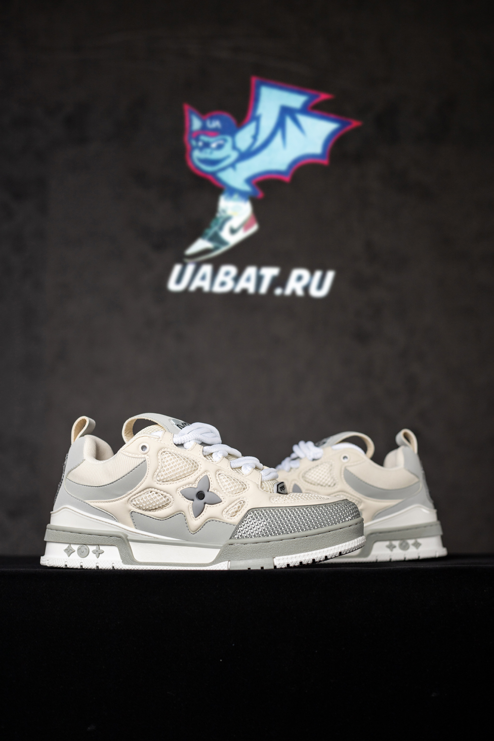 l0*is V*t0n skate sneaker grey