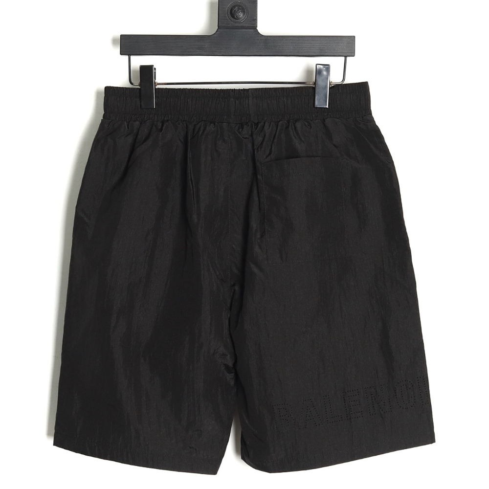 Ba*len*cia*ga embroidered logo shorts