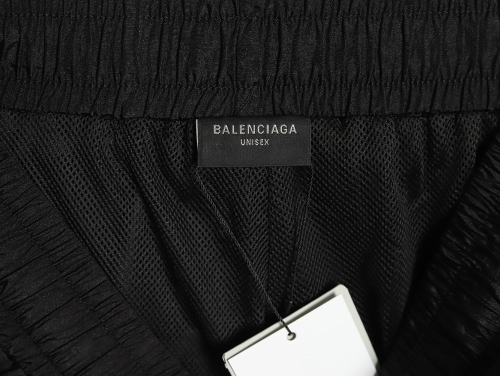 Ba*len*cia*ga embroidered logo shorts