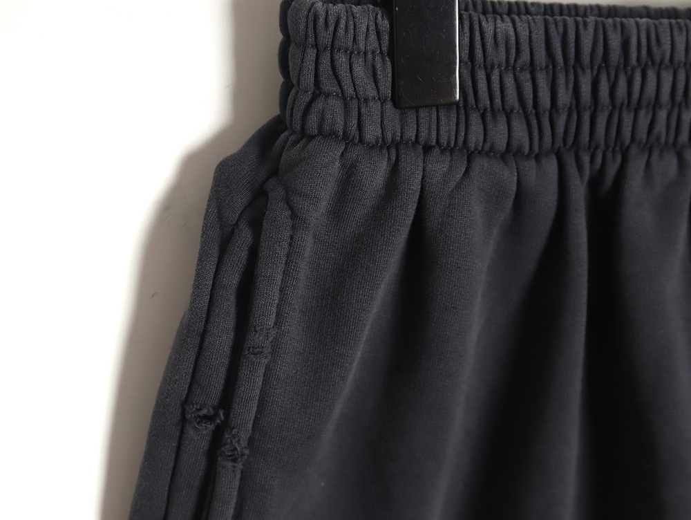 Ba*len*cia*ga flame double ring washed shorts