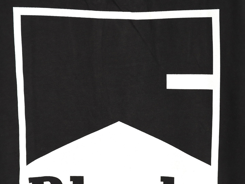 Rhude Marlboro retro logo print slogan short-sleeved T-shirt