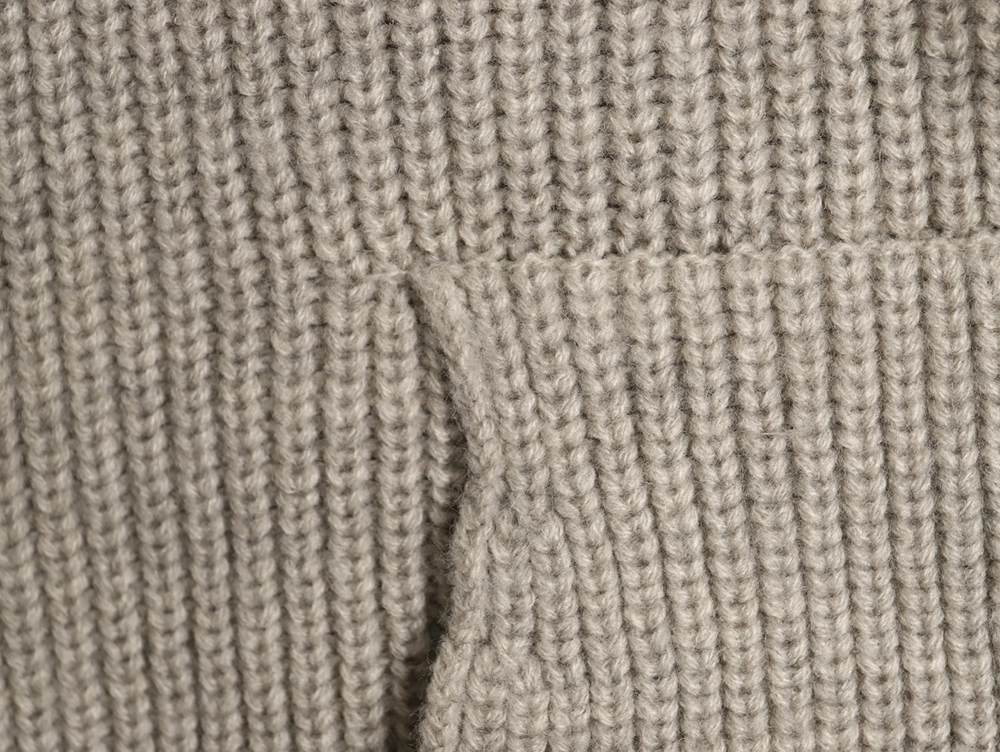 Ce**e hooded knitted sweater with lettering on the chest