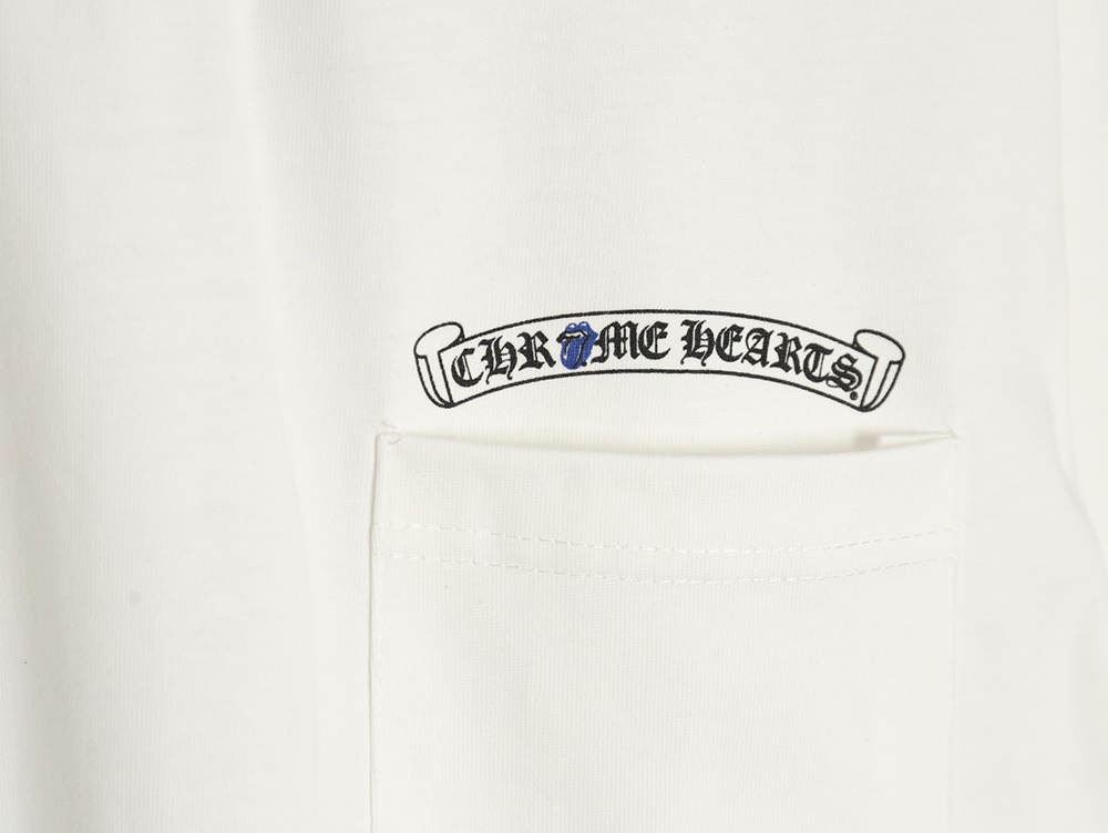 Ch**me He**ts sanskrit printed lettering t-shirt short sleeves