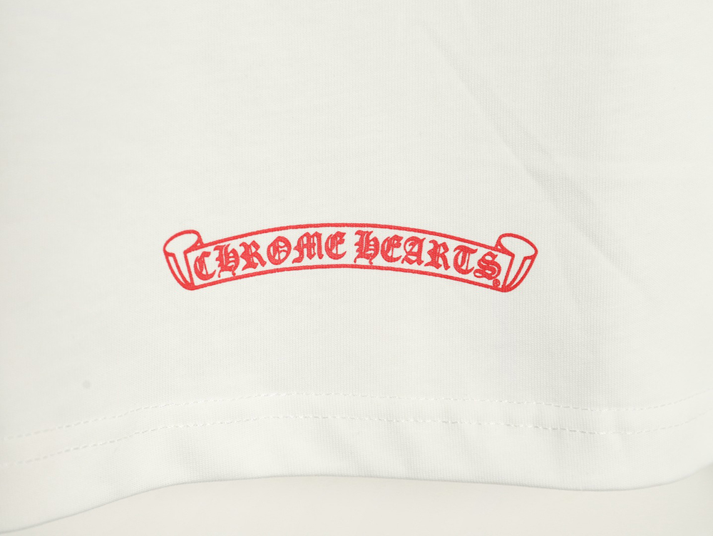 Ch**me He**ts sanskrit printed lettering t-shirt short sleeves