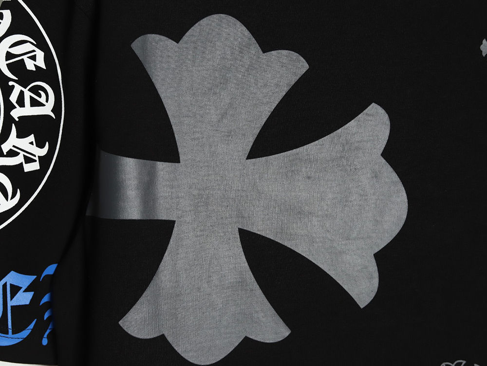 Ch**me He**ts colorful lettering logo print short sleeves