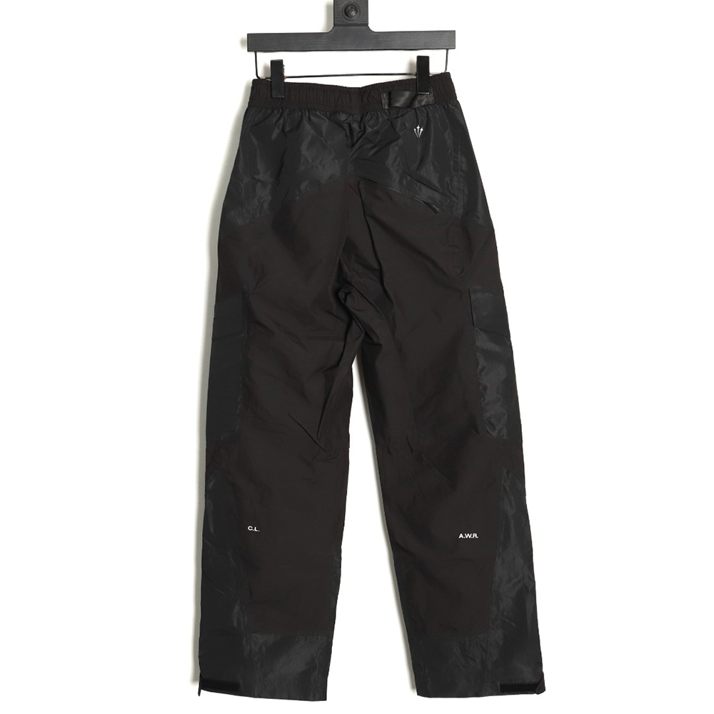 Nike & Nocta Solid Nylon Straight-Leg Cargo Pants